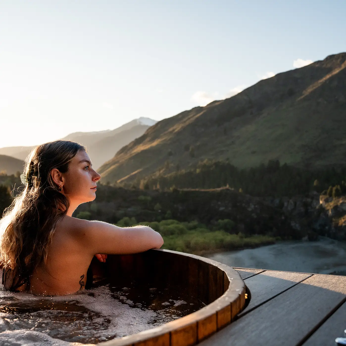 Getting to Original Onsen hot pools Queenstown